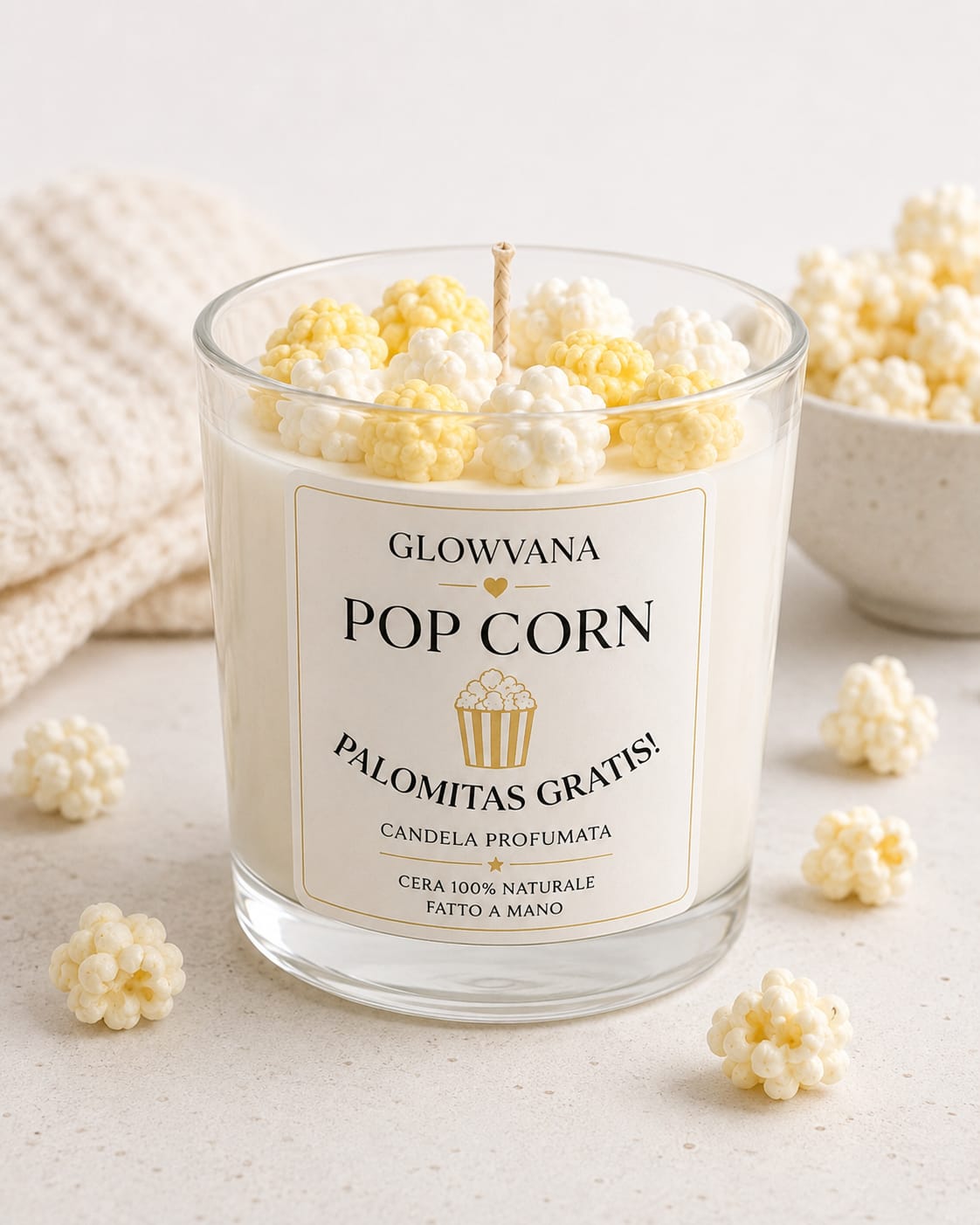 Candela profumata Pop Corn - GLOWVANA