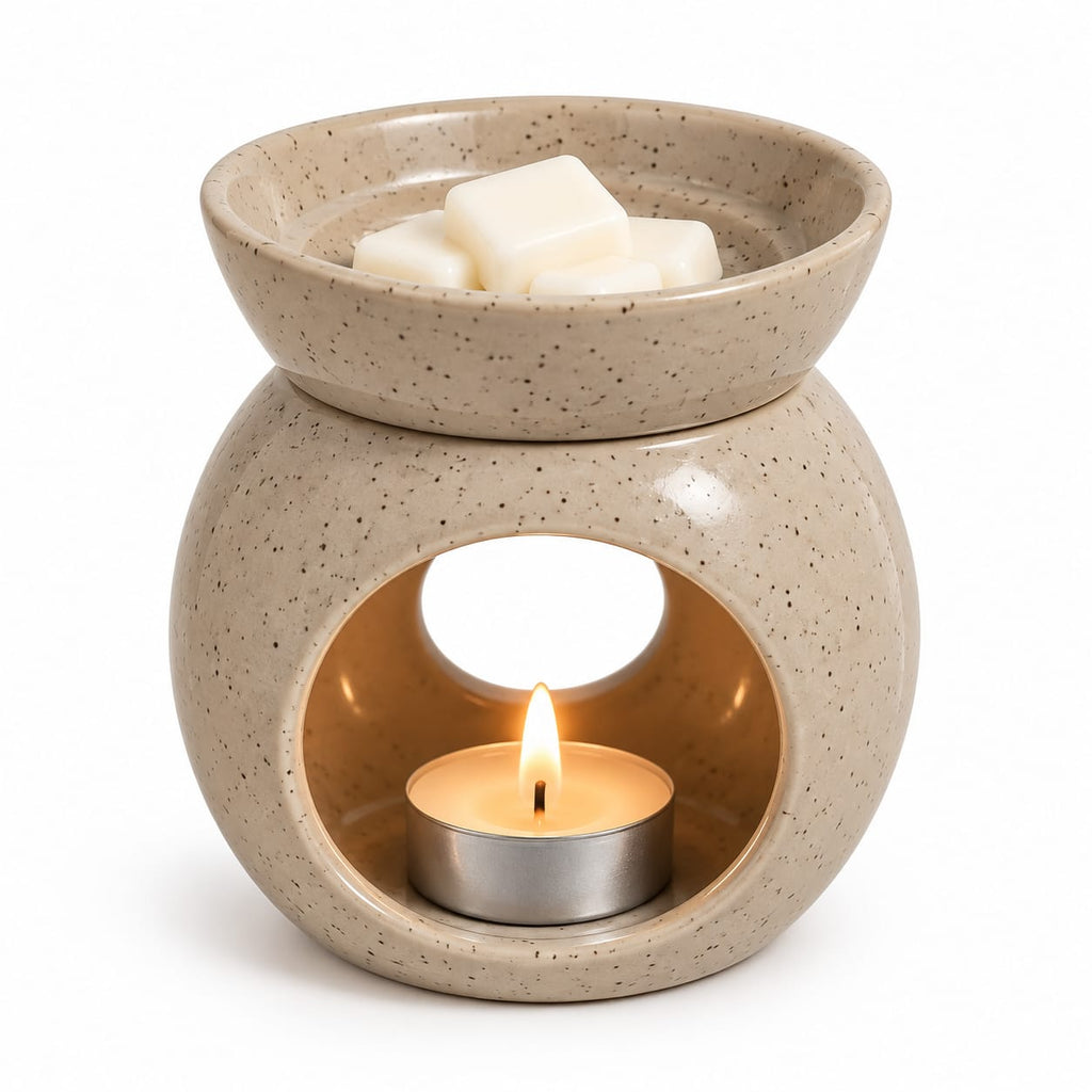 Bruciatore per Wax Melts in Ceramica - Essenziale /  GLOWVANA
