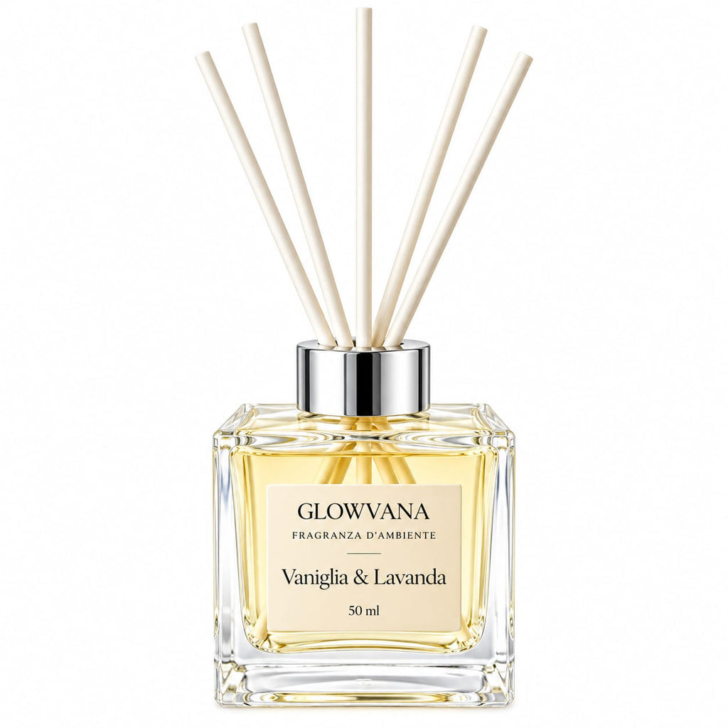 Diffusore a Bastoncini  Vaniglia & Lavanda - GLOWVANA