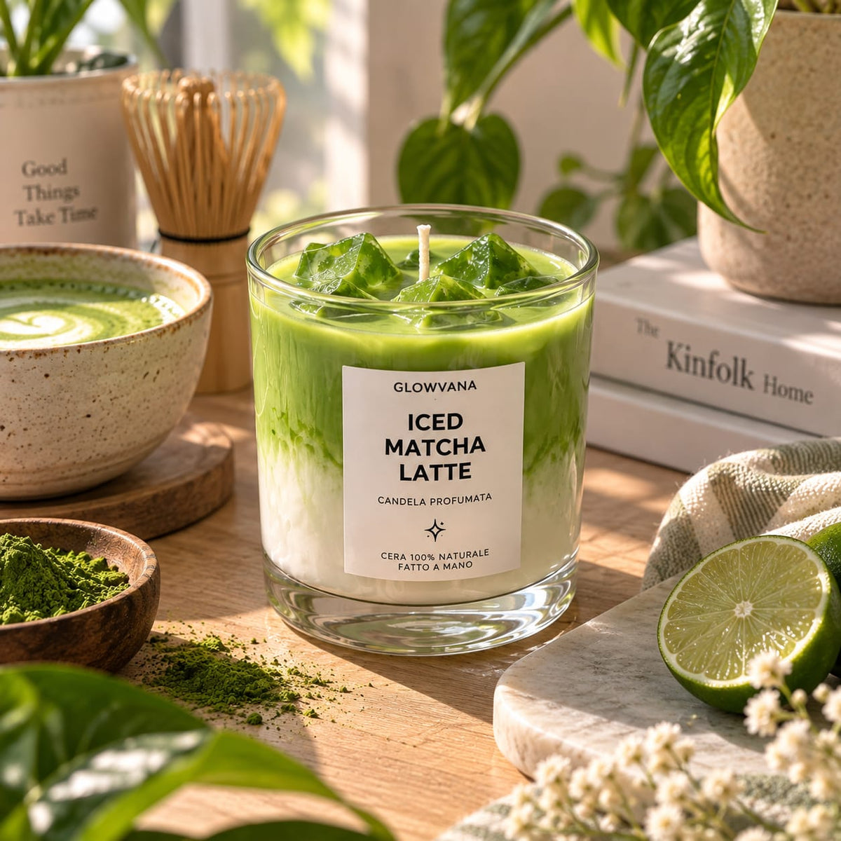 Candela Iced Matcha Latte Artigianale / GLOWVANA