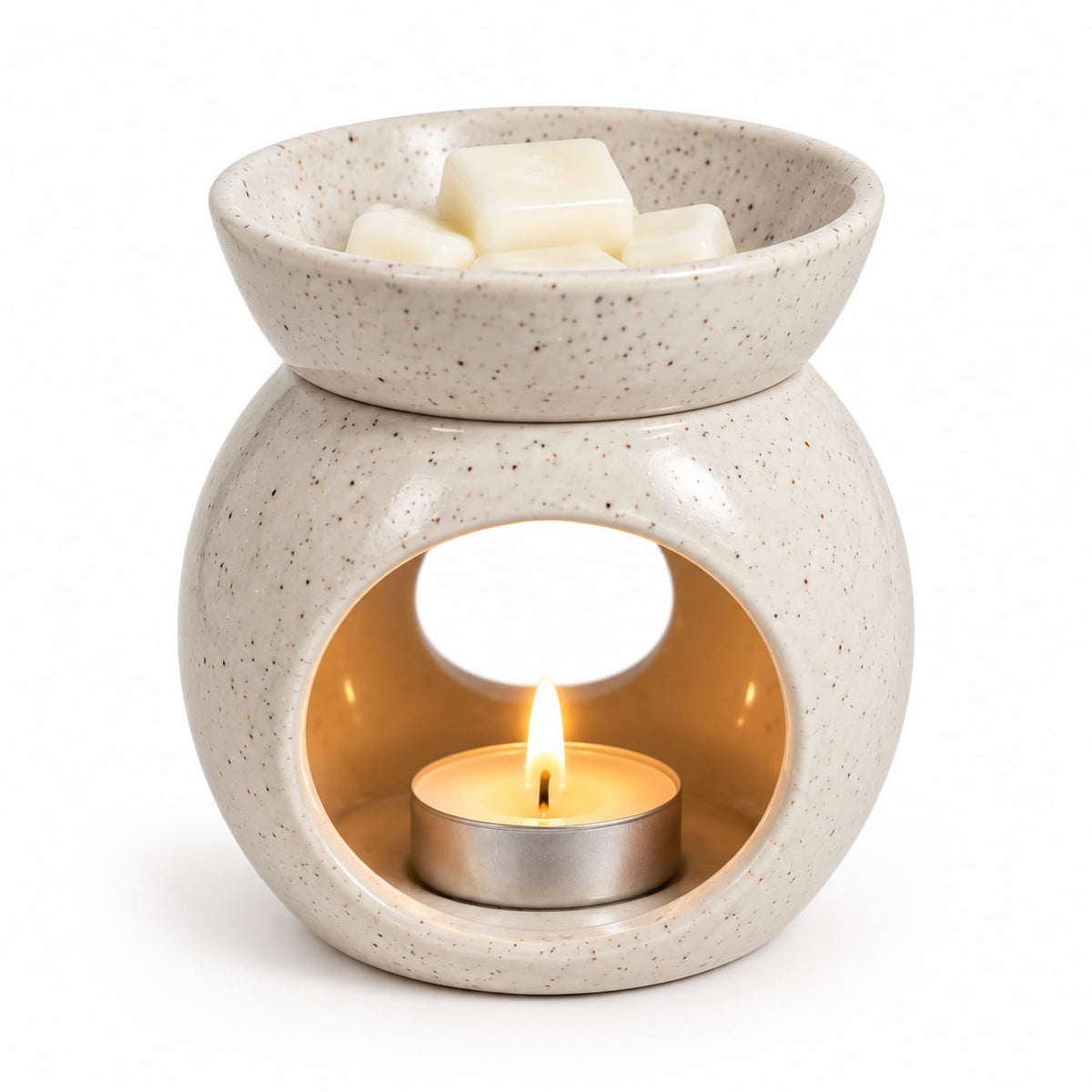 Bruciatore per Wax Melts in Ceramica - Essenziale /  GLOWVANA