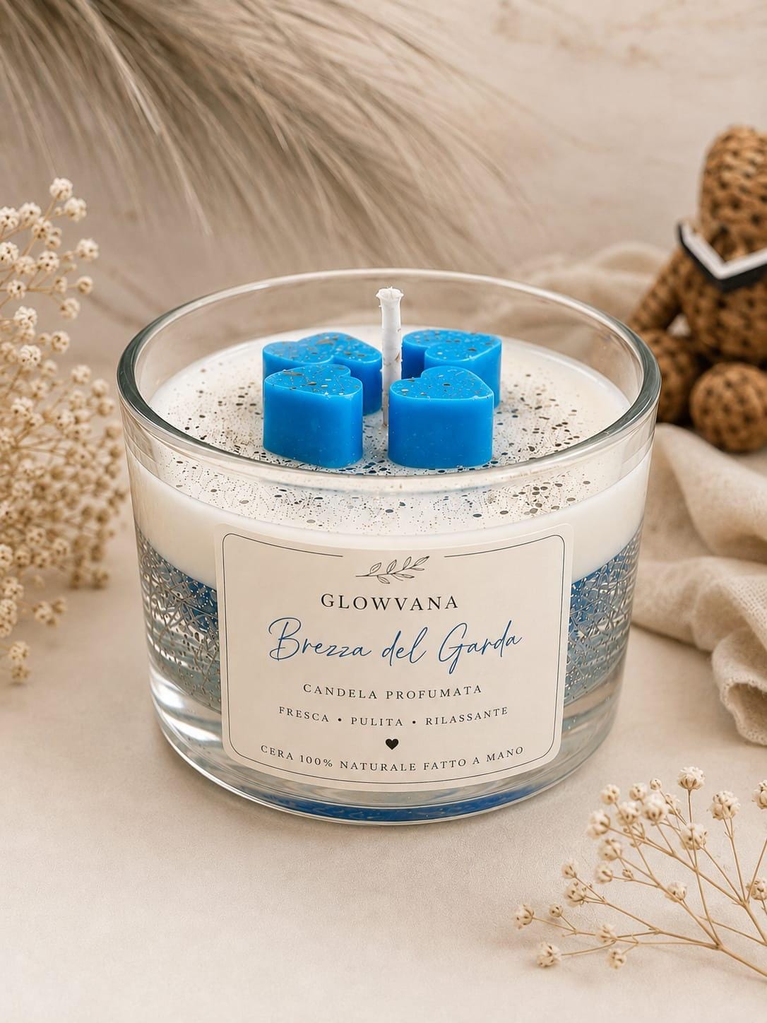 Candela Profumata Brezza del Garda - GLOWVANA