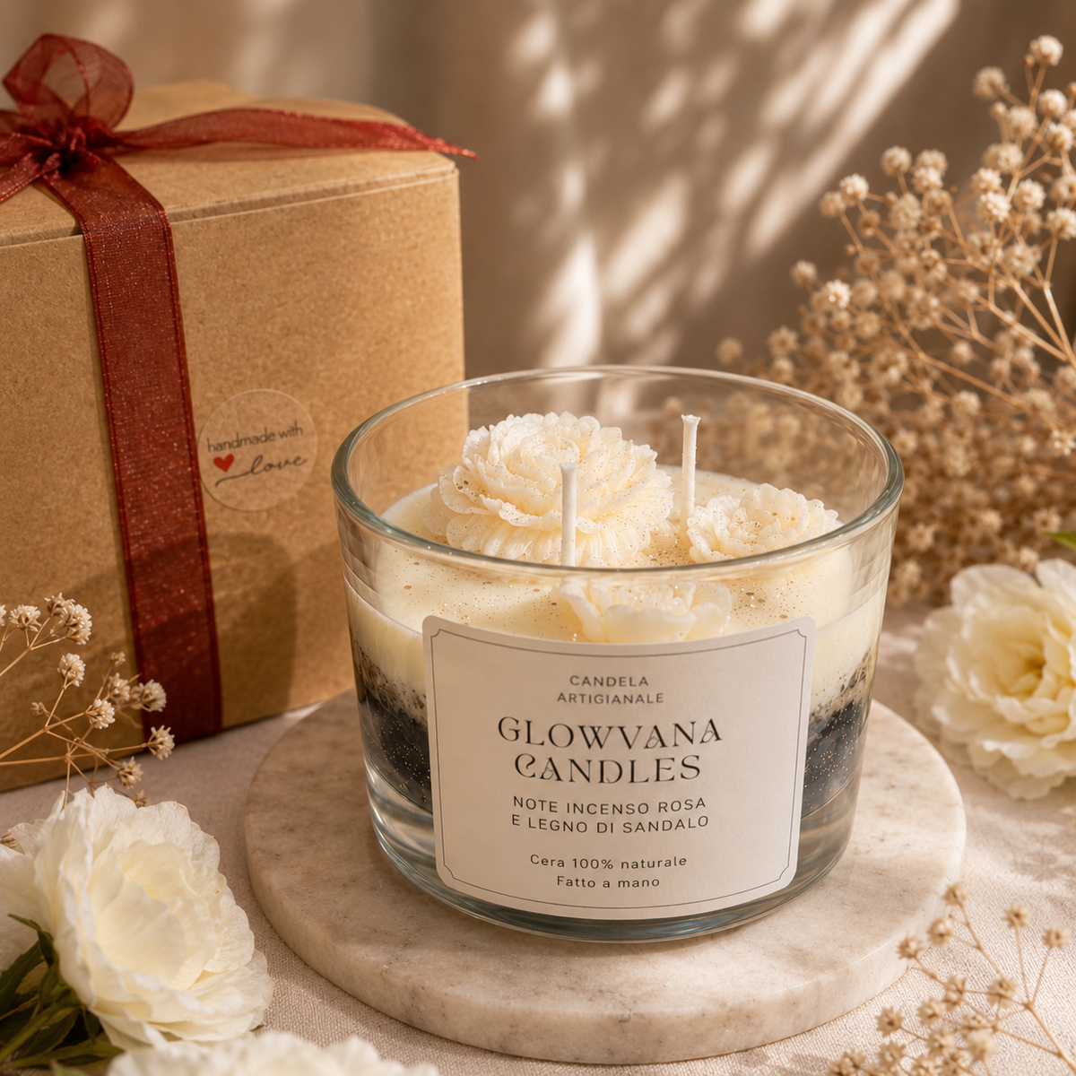Notte d’Incenso – Incenso Rosa & Legno di Sandalo / GLOWVANA